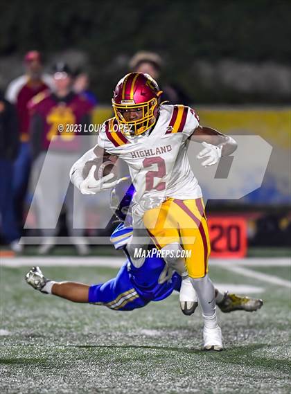 Thumbnail 3 in Highland @ Charter Oak (CIF SS Division 8 Semi Final) photogallery.