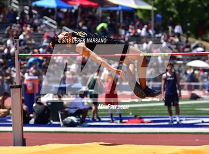 Thumbnail 2 in CIF CCS Trials (Boys High Jump) photogallery.