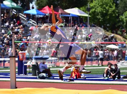 Thumbnail 2 in CIF CCS Trials (Boys High Jump) photogallery.
