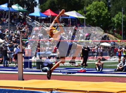 Thumbnail 1 in CIF CCS Trials (Boys High Jump) photogallery.
