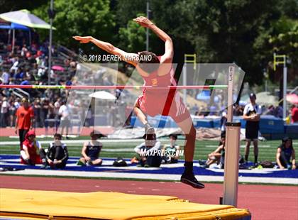 Thumbnail 1 in CIF CCS Trials (Boys High Jump) photogallery.