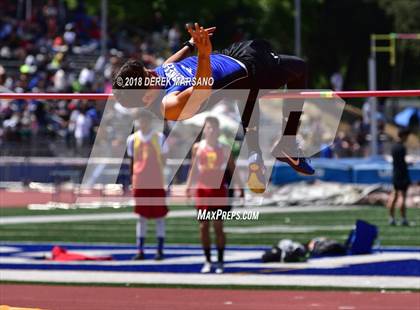 Thumbnail 2 in CIF CCS Trials (Boys High Jump) photogallery.