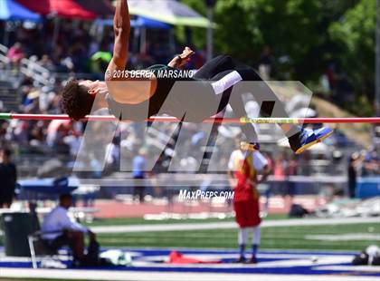 Thumbnail 3 in CIF CCS Trials (Boys High Jump) photogallery.