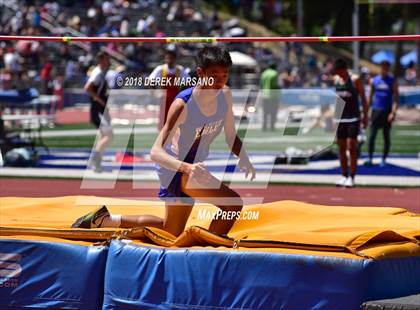 Thumbnail 2 in CIF CCS Trials (Boys High Jump) photogallery.