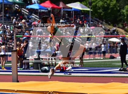 Thumbnail 1 in CIF CCS Trials (Boys High Jump) photogallery.