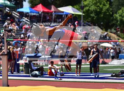 Thumbnail 2 in CIF CCS Trials (Boys High Jump) photogallery.