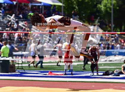 Thumbnail 3 in CIF CCS Trials (Boys High Jump) photogallery.