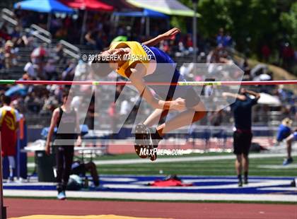 Thumbnail 3 in CIF CCS Trials (Boys High Jump) photogallery.
