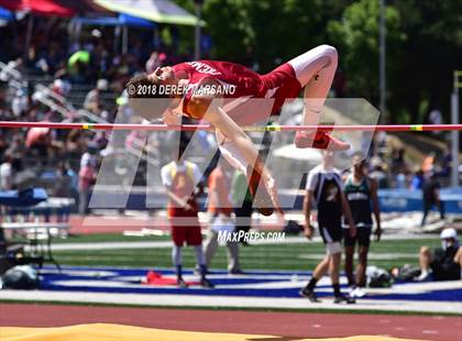 Thumbnail 3 in CIF CCS Trials (Boys High Jump) photogallery.