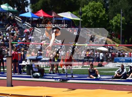 Thumbnail 1 in CIF CCS Trials (Boys High Jump) photogallery.