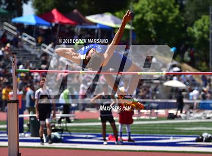 Thumbnail 3 in CIF CCS Trials (Boys High Jump) photogallery.