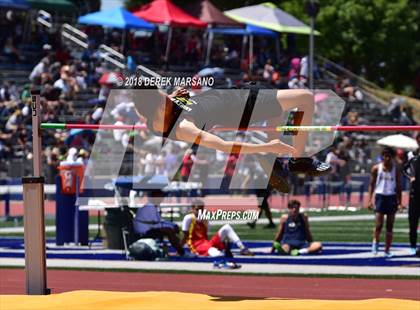 Thumbnail 1 in CIF CCS Trials (Boys High Jump) photogallery.