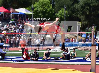 Thumbnail 2 in CIF CCS Trials (Boys High Jump) photogallery.