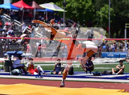 Thumbnail 3 in CIF CCS Trials (Boys High Jump) photogallery.