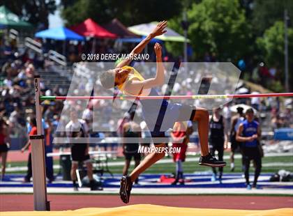 Thumbnail 1 in CIF CCS Trials (Boys High Jump) photogallery.