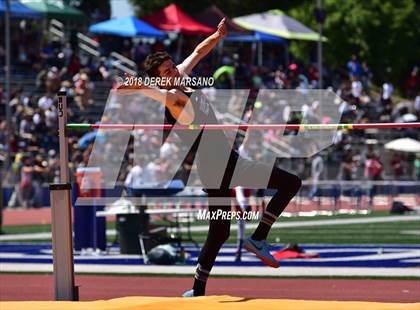 Thumbnail 1 in CIF CCS Trials (Boys High Jump) photogallery.