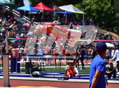 Thumbnail 1 in CIF CCS Trials (Boys High Jump) photogallery.