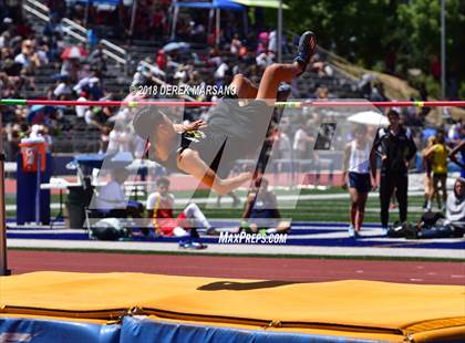 Thumbnail 2 in CIF CCS Trials (Boys High Jump) photogallery.