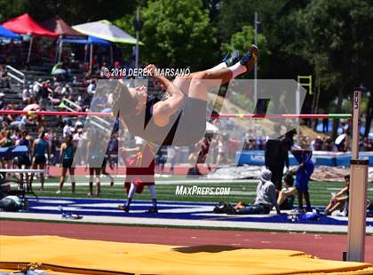 Thumbnail 3 in CIF CCS Trials (Boys High Jump) photogallery.
