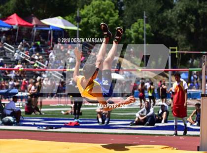 Thumbnail 3 in CIF CCS Trials (Boys High Jump) photogallery.