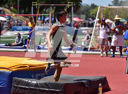 Thumbnail 2 in CIF CCS Trials (Boys High Jump) photogallery.