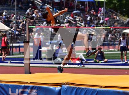 Thumbnail 2 in CIF CCS Trials (Boys High Jump) photogallery.