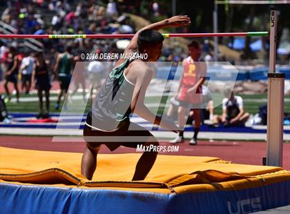 Thumbnail 1 in CIF CCS Trials (Boys High Jump) photogallery.