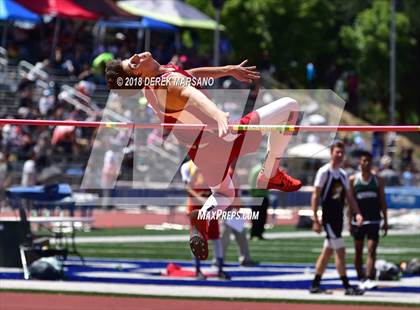 Thumbnail 2 in CIF CCS Trials (Boys High Jump) photogallery.