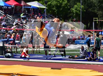 Thumbnail 2 in CIF CCS Trials (Boys High Jump) photogallery.