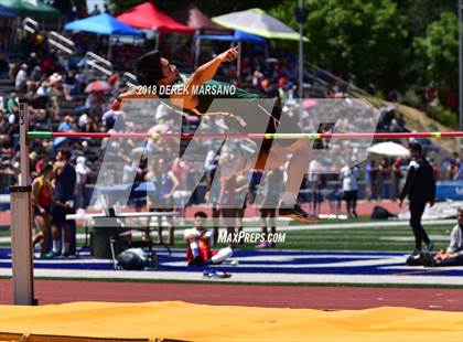 Thumbnail 2 in CIF CCS Trials (Boys High Jump) photogallery.