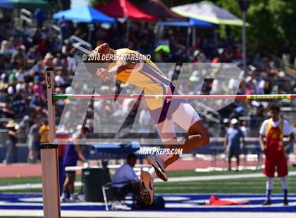 Thumbnail 2 in CIF CCS Trials (Boys High Jump) photogallery.