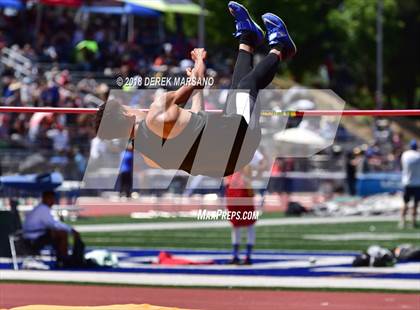 Thumbnail 1 in CIF CCS Trials (Boys High Jump) photogallery.