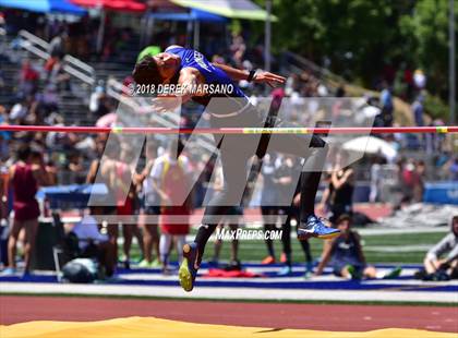 Thumbnail 1 in CIF CCS Trials (Boys High Jump) photogallery.