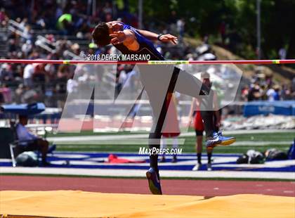 Thumbnail 3 in CIF CCS Trials (Boys High Jump) photogallery.