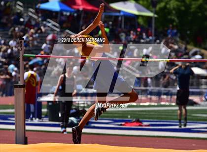 Thumbnail 2 in CIF CCS Trials (Boys High Jump) photogallery.