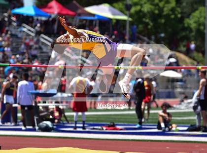 Thumbnail 3 in CIF CCS Trials (Boys High Jump) photogallery.