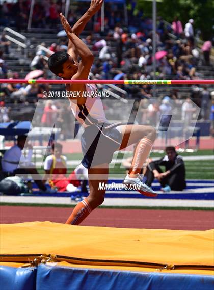 Thumbnail 2 in CIF CCS Trials (Boys High Jump) photogallery.