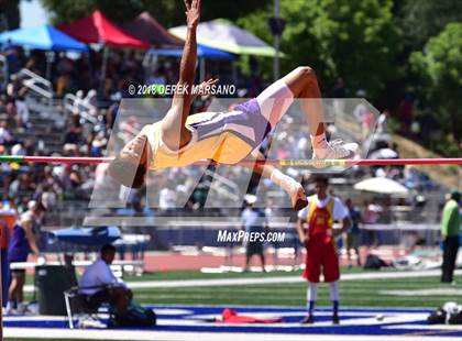 Thumbnail 1 in CIF CCS Trials (Boys High Jump) photogallery.