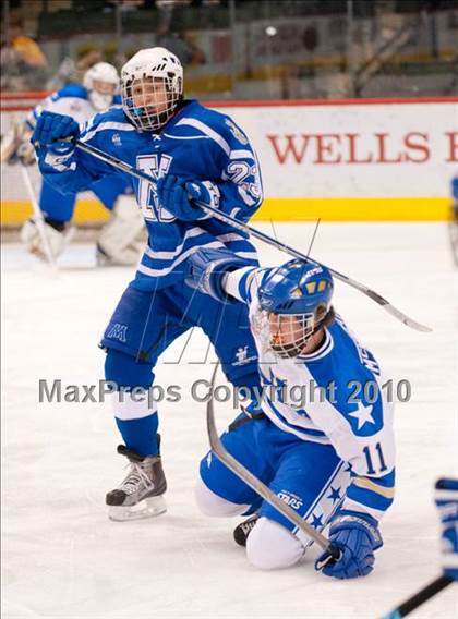 Thumbnail 3 in Academy of Holy Angels vs Minnetonka (Schwan Cup) photogallery.