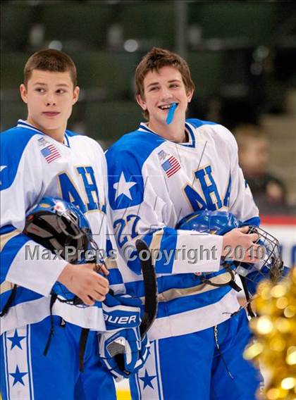 Thumbnail 1 in Academy of Holy Angels vs Minnetonka (Schwan Cup) photogallery.