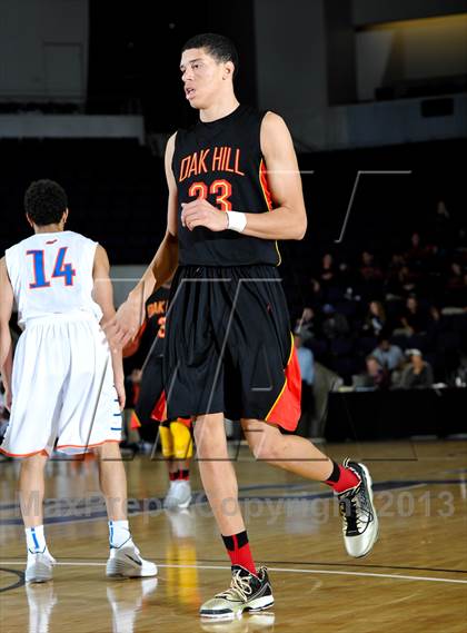 Thumbnail 1 in Bishop Gorman @ Oak Hill Academy (Hoophall West Tournament) photogallery.