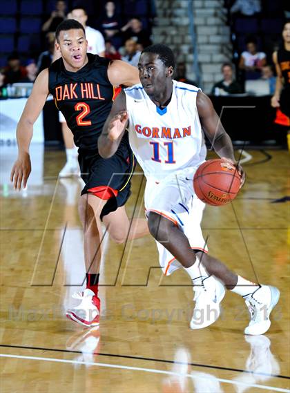 Thumbnail 3 in Bishop Gorman @ Oak Hill Academy (Hoophall West Tournament) photogallery.