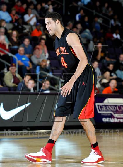 Thumbnail 3 in Bishop Gorman @ Oak Hill Academy (Hoophall West Tournament) photogallery.
