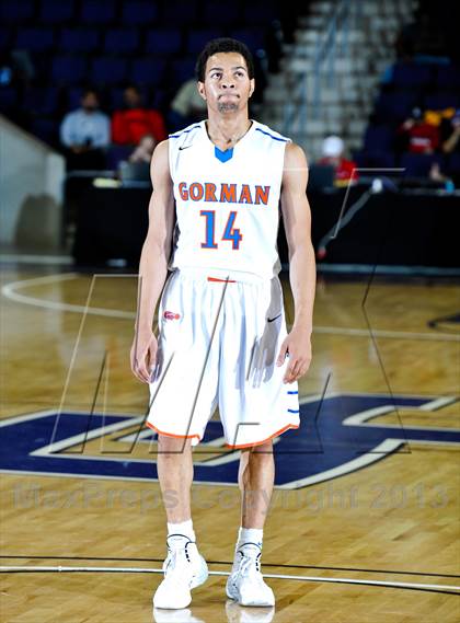 Thumbnail 2 in Bishop Gorman @ Oak Hill Academy (Hoophall West Tournament) photogallery.