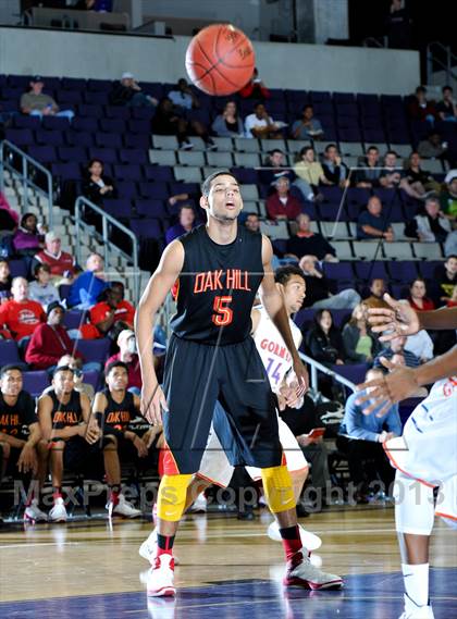 Thumbnail 2 in Bishop Gorman @ Oak Hill Academy (Hoophall West Tournament) photogallery.