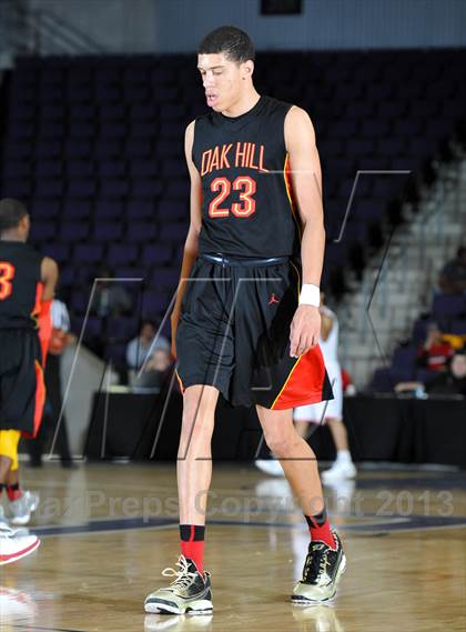 Thumbnail 3 in Bishop Gorman @ Oak Hill Academy (Hoophall West Tournament) photogallery.