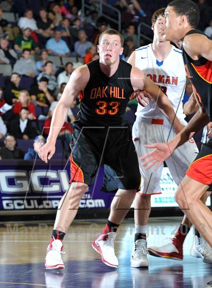 Thumbnail 1 in Bishop Gorman @ Oak Hill Academy (Hoophall West Tournament) photogallery.