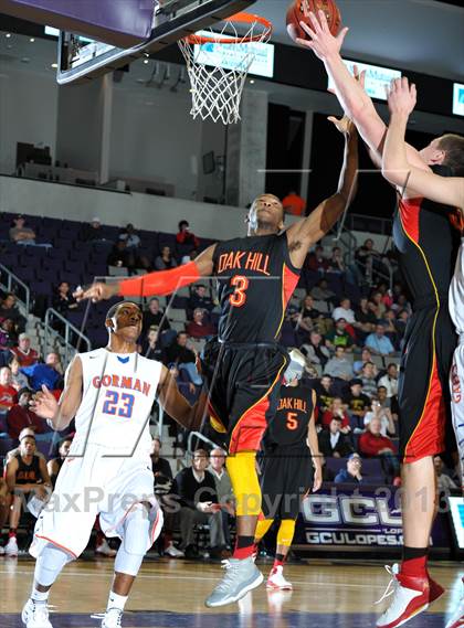 Thumbnail 2 in Bishop Gorman @ Oak Hill Academy (Hoophall West Tournament) photogallery.