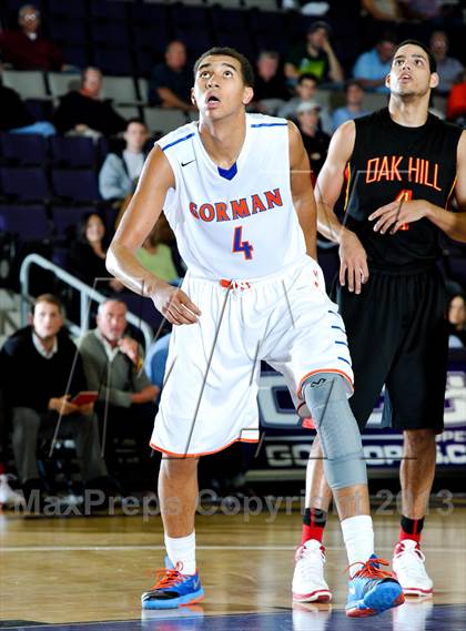Thumbnail 3 in Bishop Gorman @ Oak Hill Academy (Hoophall West Tournament) photogallery.