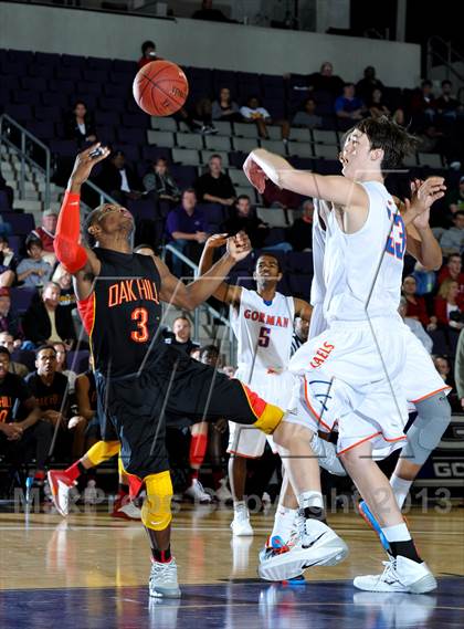 Thumbnail 2 in Bishop Gorman @ Oak Hill Academy (Hoophall West Tournament) photogallery.